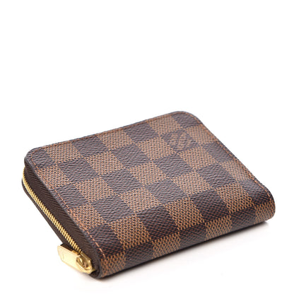 Louis Vuitton Damier Ebene Zippy Coin Purse 4 of 10