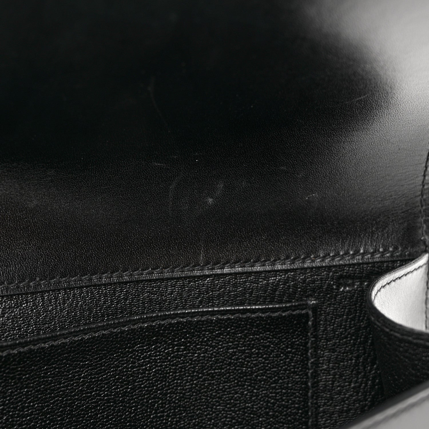 Hermes Box Medor 23 Clutch Black 8 of 9