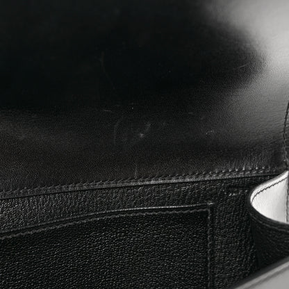 Hermes Box Medor 23 Clutch Black 8 of 9