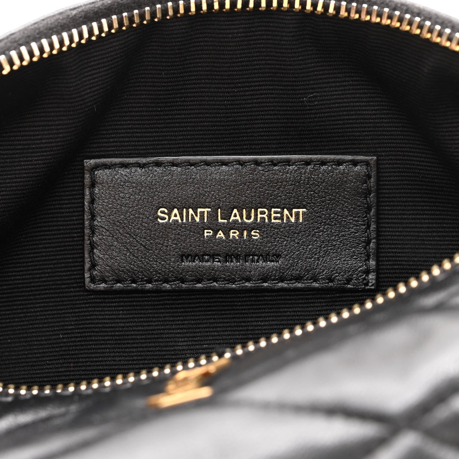 Saint Laurent Lambskin Monogram Mini Sade Tube Bag Black 6 of 11