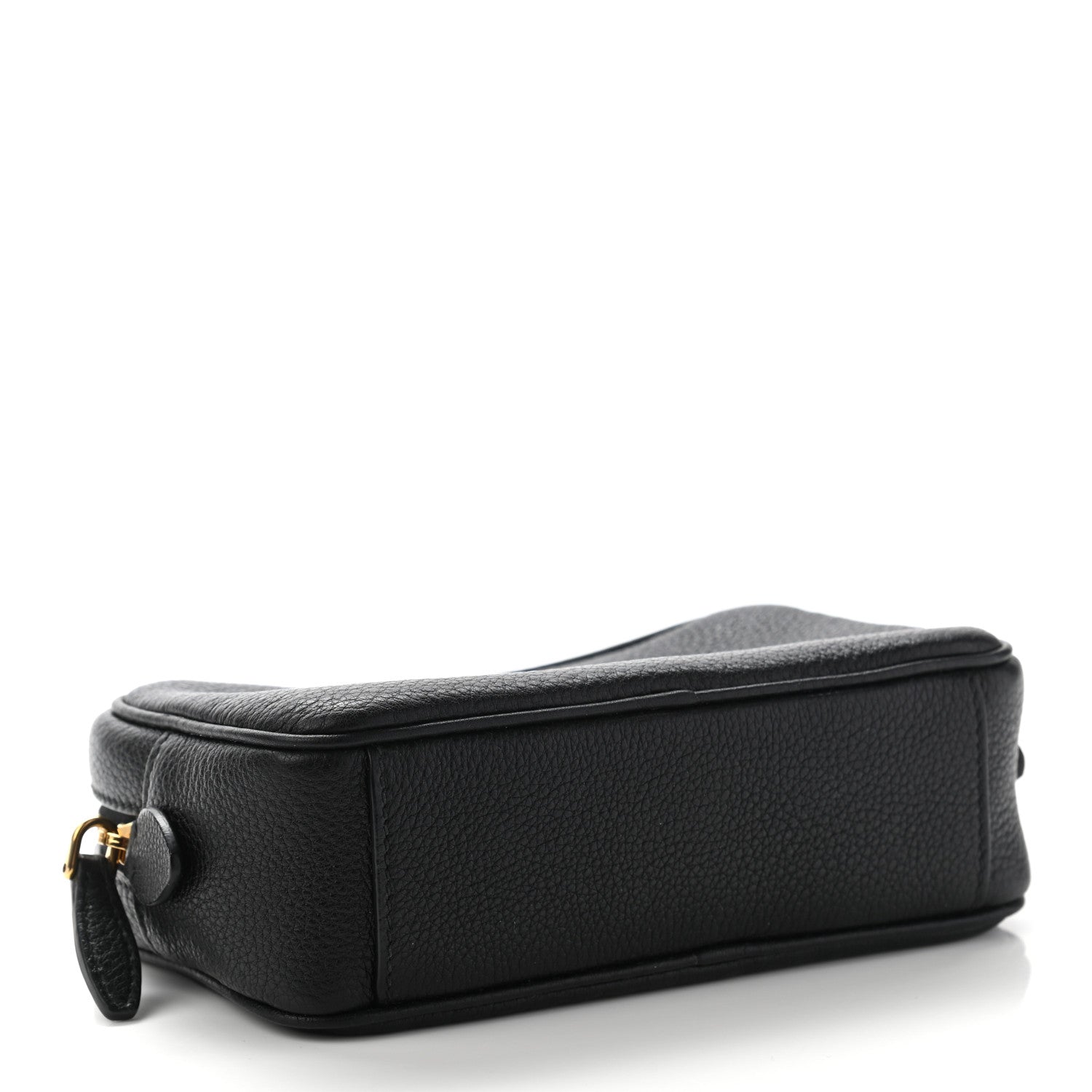 Prada Vitello Daino Wristlet Black 4 of 9