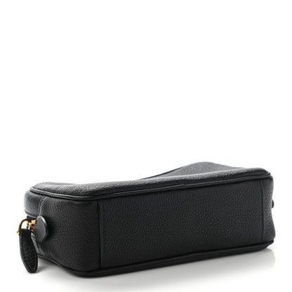 Prada Vitello Daino Wristlet Black 4 of 9