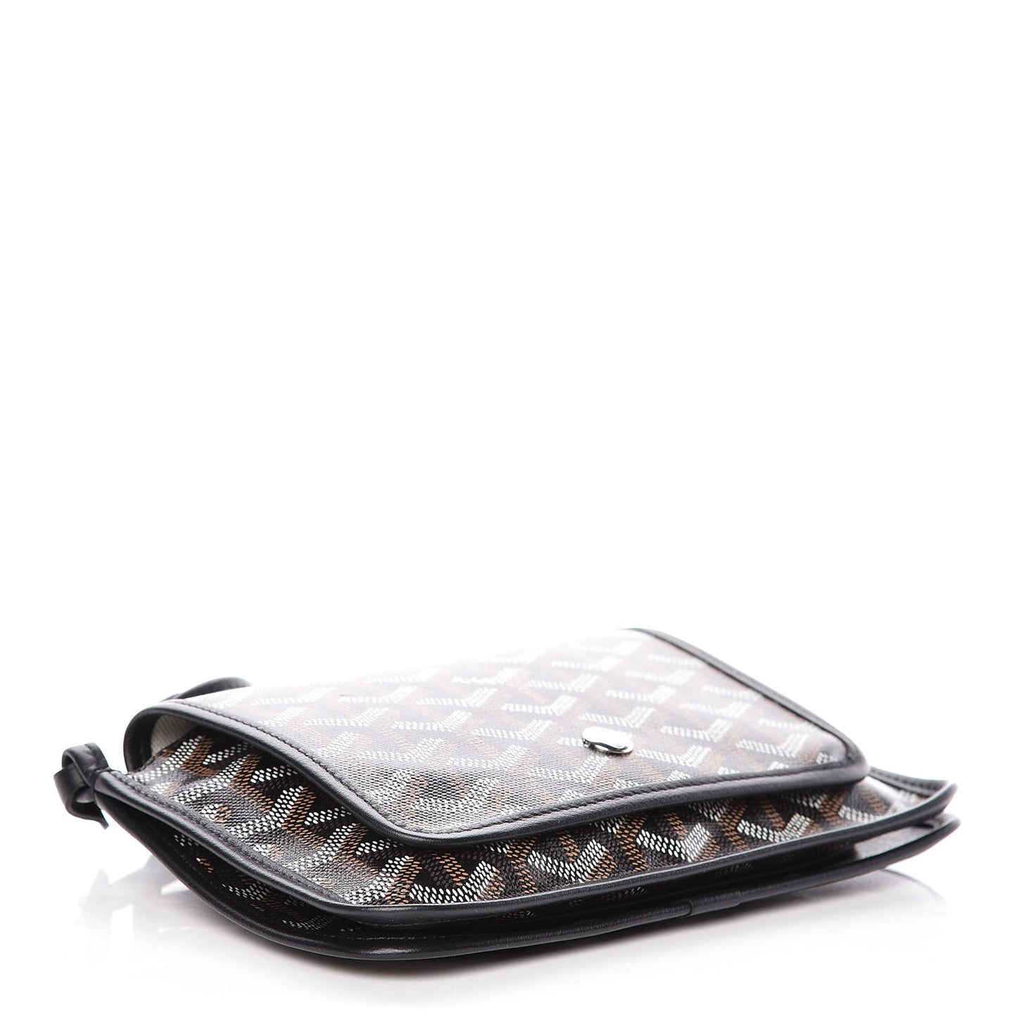 Goyardine Plumet Wallet Clutch Black