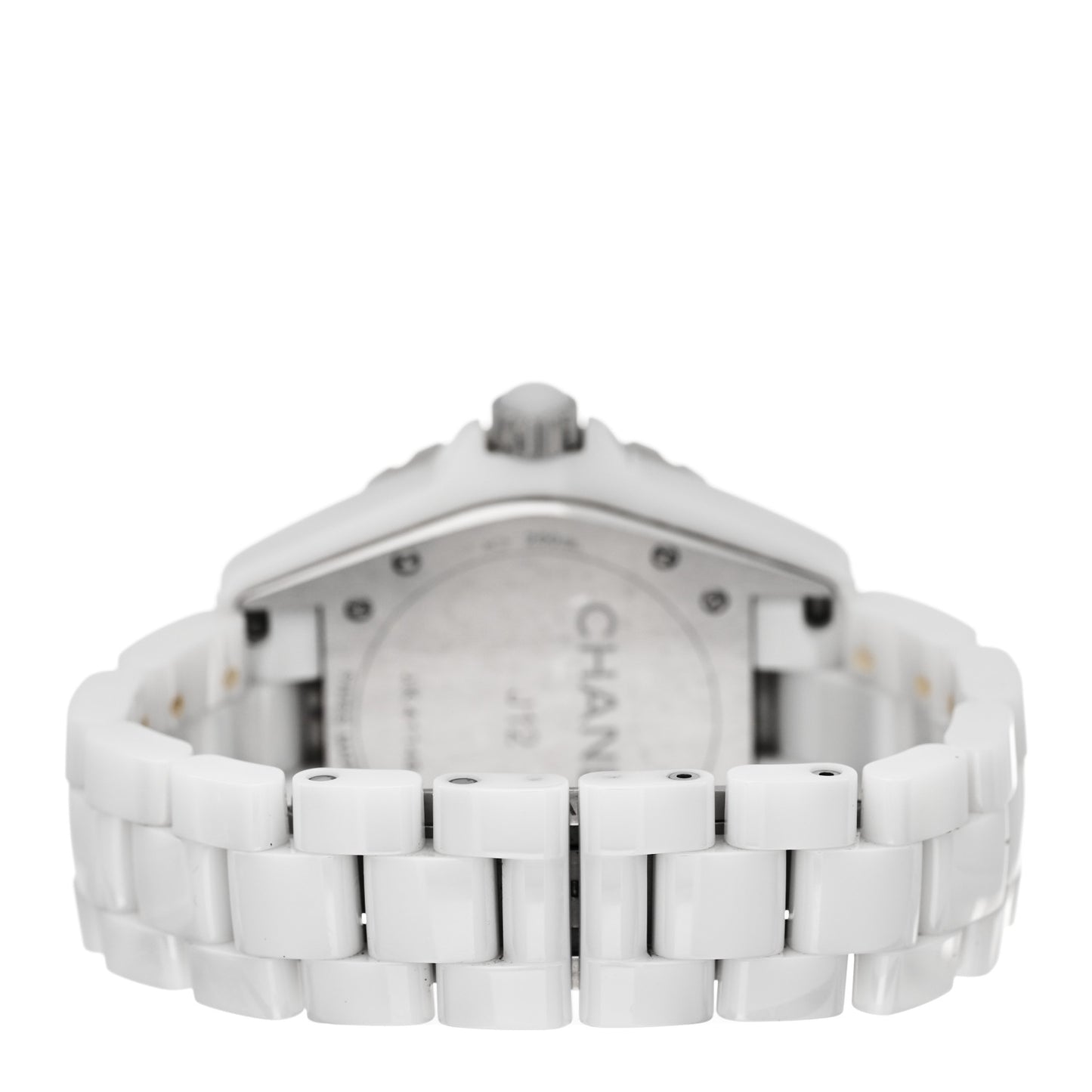 Stainless Steel Ceramic 38mm J12 Automatic Watch White