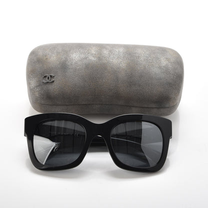 Chanel Mirror CC Sunglasses 5357 Black 9 of 9