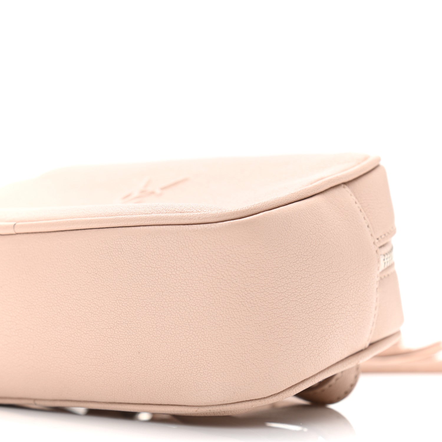Saint Laurent Lambskin Monogram Lou Belt Bag Marble Pink 8 of 10