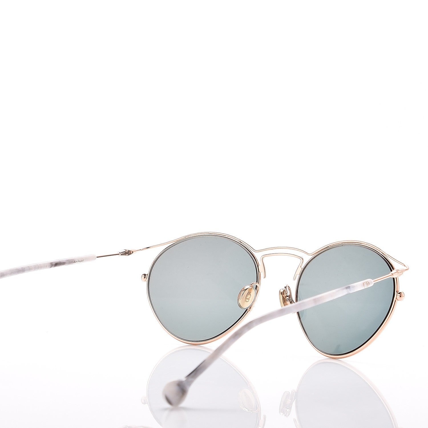Christian Dior Origins 1 Sunglasses DDB0J Rose Gold Gray 4 of 8