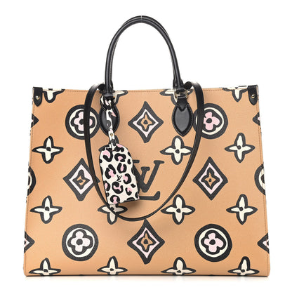 Louis Vuitton Monogram Giant Wild At Heart Onthego GM Arizona 1 of 8