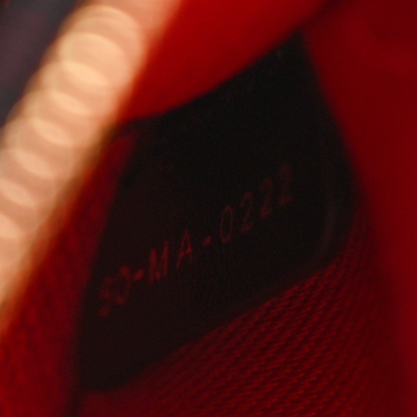 Canvas Embroidered Flower Pop Medium Lady D-Lite Red Pink