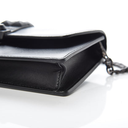 Prada City Calfskin Studded Mini Elektra Crossbody Bag Black 11 of 12