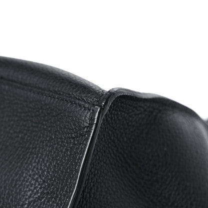 Celine Supple Grained Calfskin Small Long Strap Big Bag Black 8 of 14