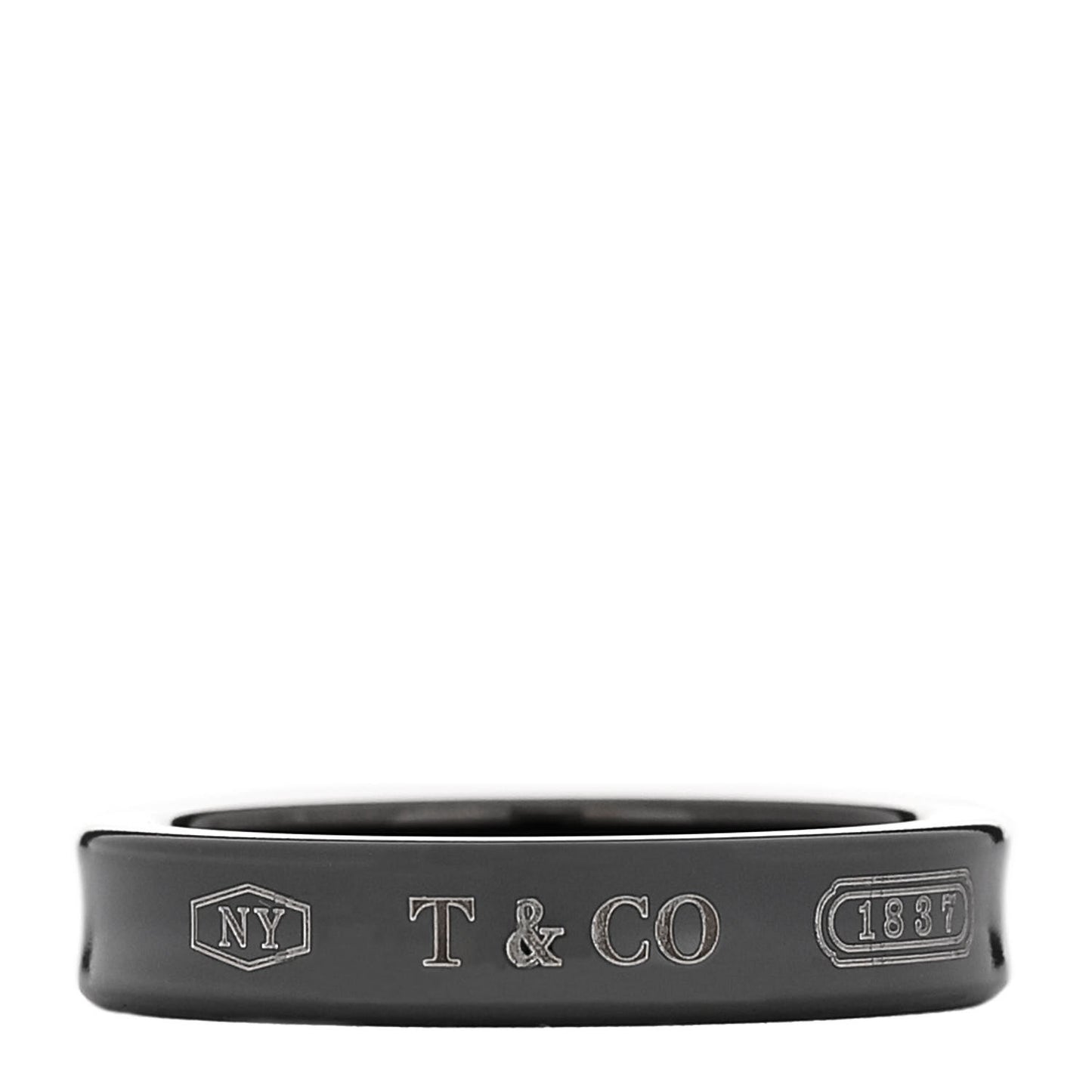 Titanium 1837 Narrow Band Ring 52 6