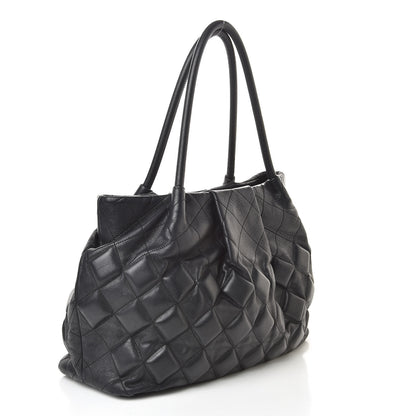 Chanel Calfskin Sloane Square Tote Black 3 of 13