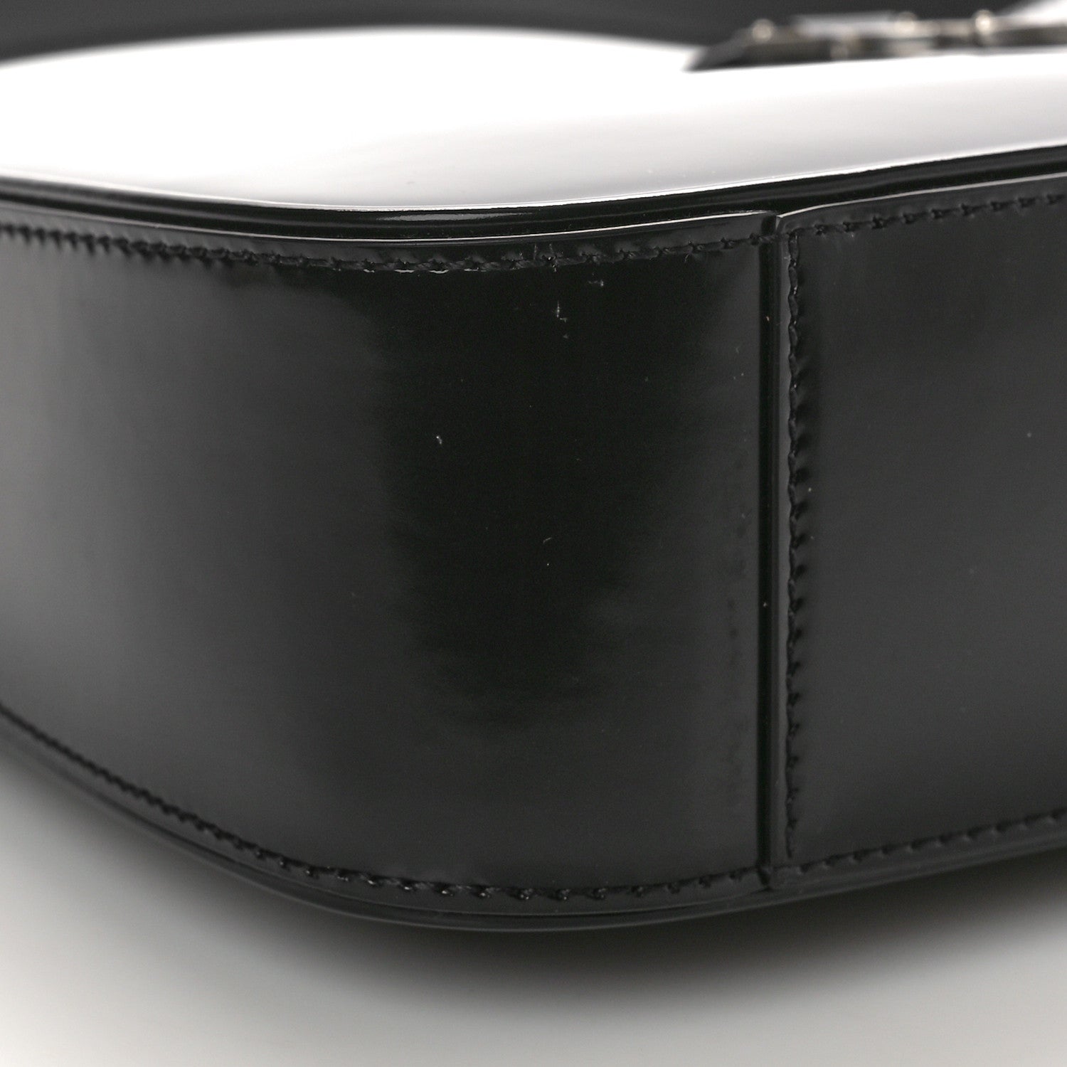 Saint Laurent Smooth Calfskin Le 5 A 7 Hobo Black 9 of 10