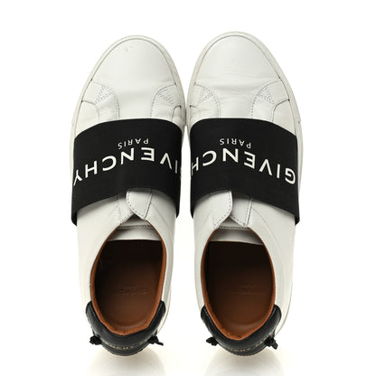 Givenchy Calfskin Band Logo Womens City Sport Sneakers 38.5 White Black 2 of 13