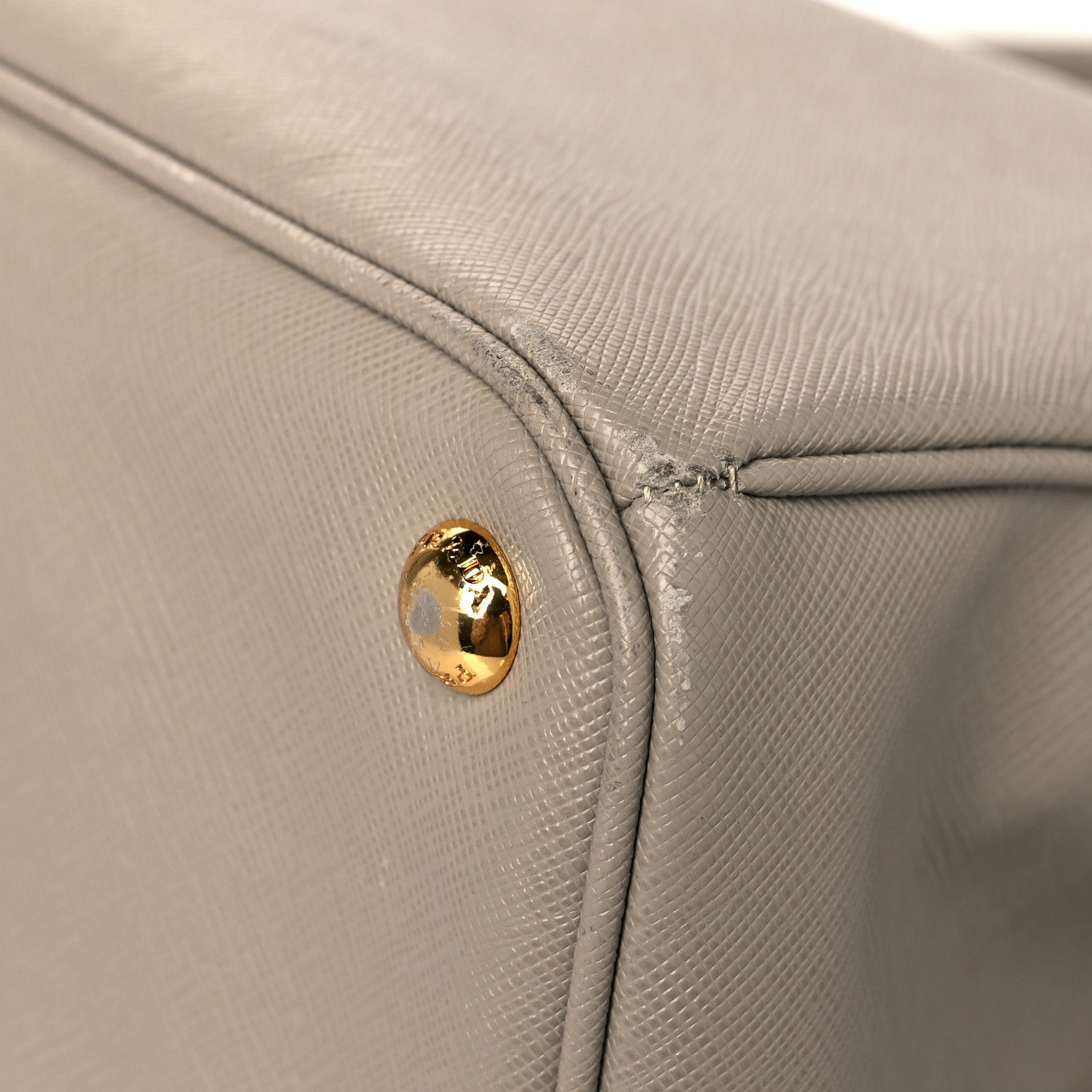 Prada Saffiano Lux Medium Tote Pomice 10 of 12