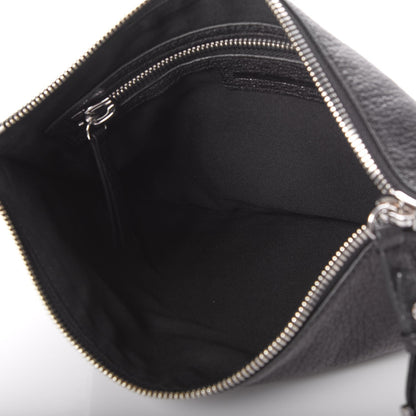 Alexander McQueen MCQ by Calfskin Zipped Pouch Black 5 of 8