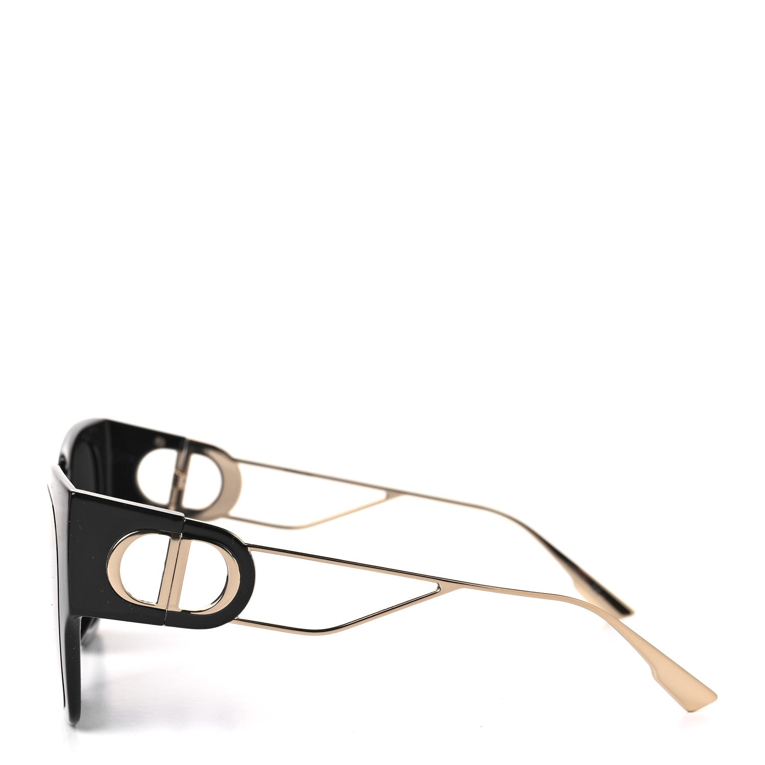 Christian Dior Rectangular 30 Montaigne 1 Sunglasses Black 3 of 7