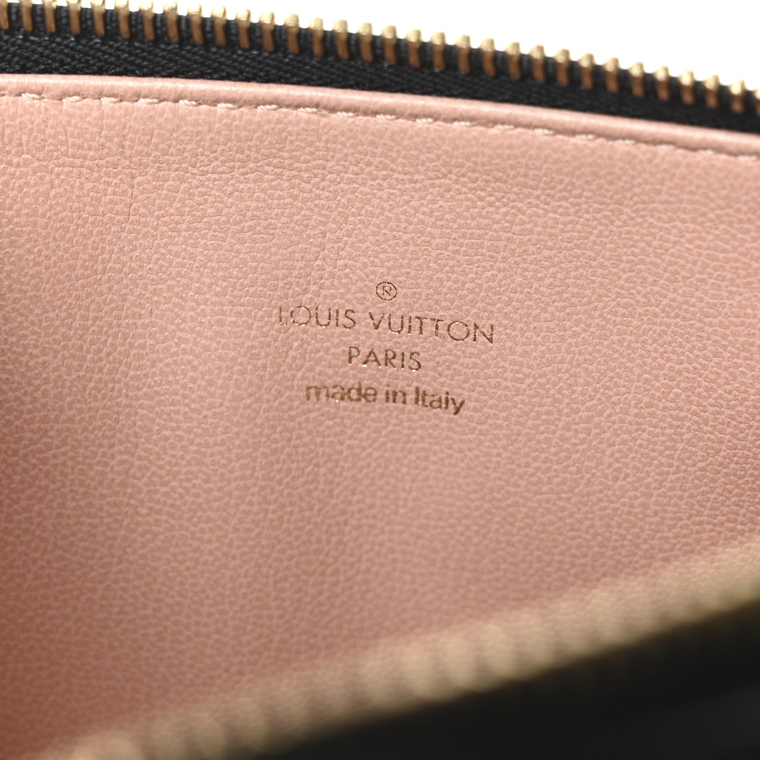 Louis Vuitton Lambskin Embossed Monogram Coussin PM Black 6 of 9