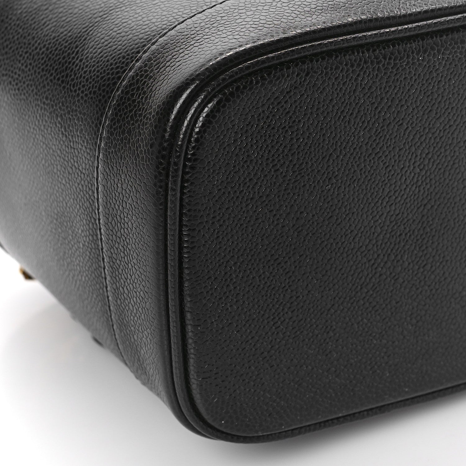 Chanel Caviar Vanity Cosmetic Case Black 8 of 9