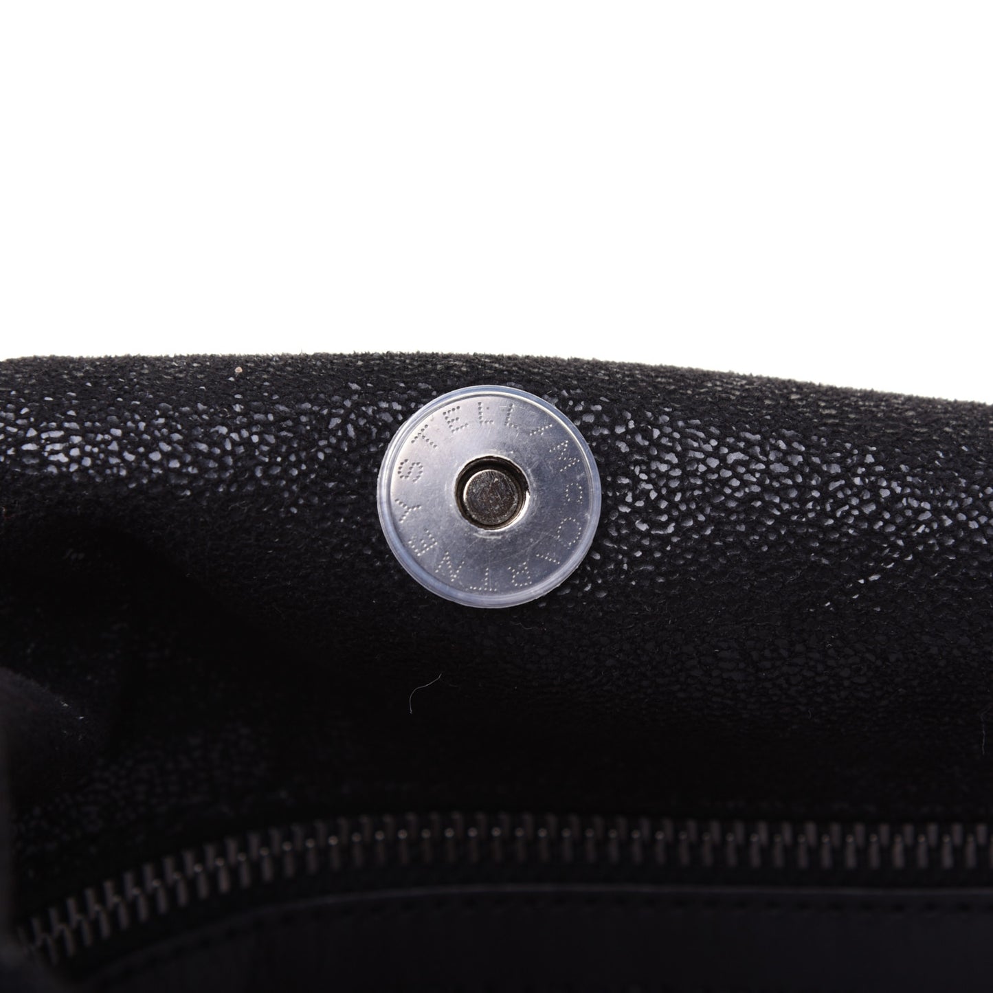 Shaggy Deer Small Falabella Tote Black