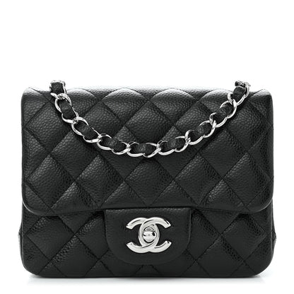 Chanel Caviar Quilted Mini Square Flap Black 1 of 10