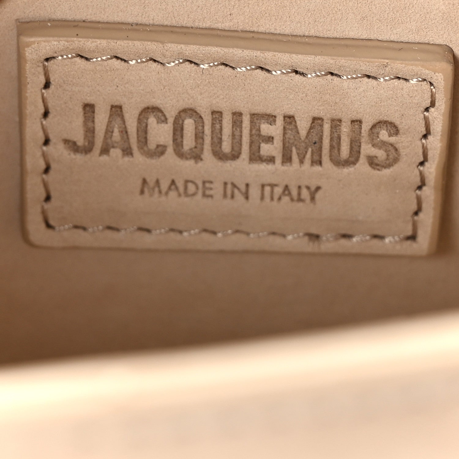 Jacquemus Nubuck Le Grand Bambino Dark Beige 6 of 8