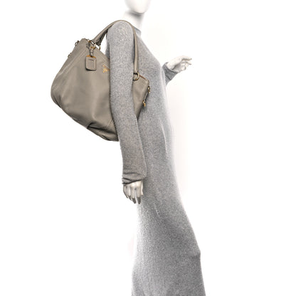 Prada Vitello Daino Top Handle Pomice 2 of 10