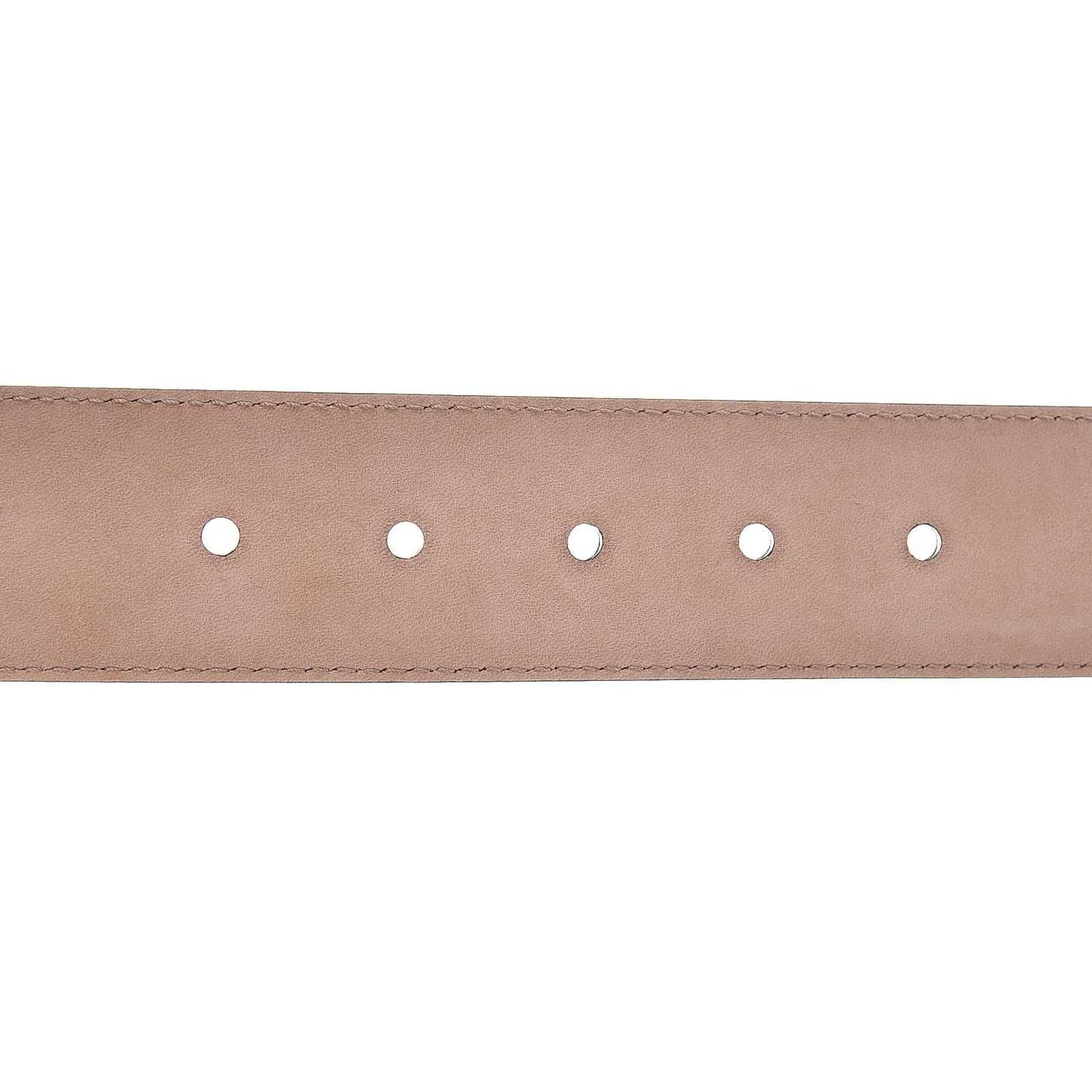 Soft Microguccissima Margaux Calfskin Belt 85 34 Mineral Blue