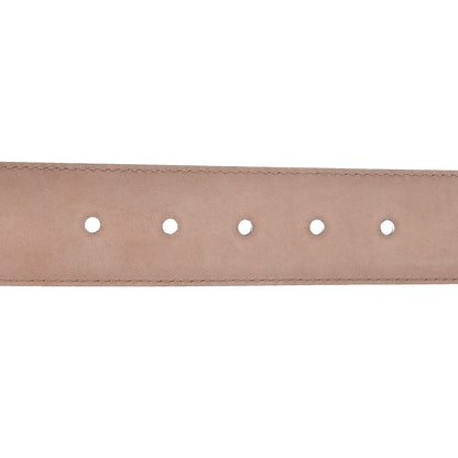 Gucci Soft Microguccissima Margaux Calfskin Belt 85 34 Mineral Blue 6 of 7