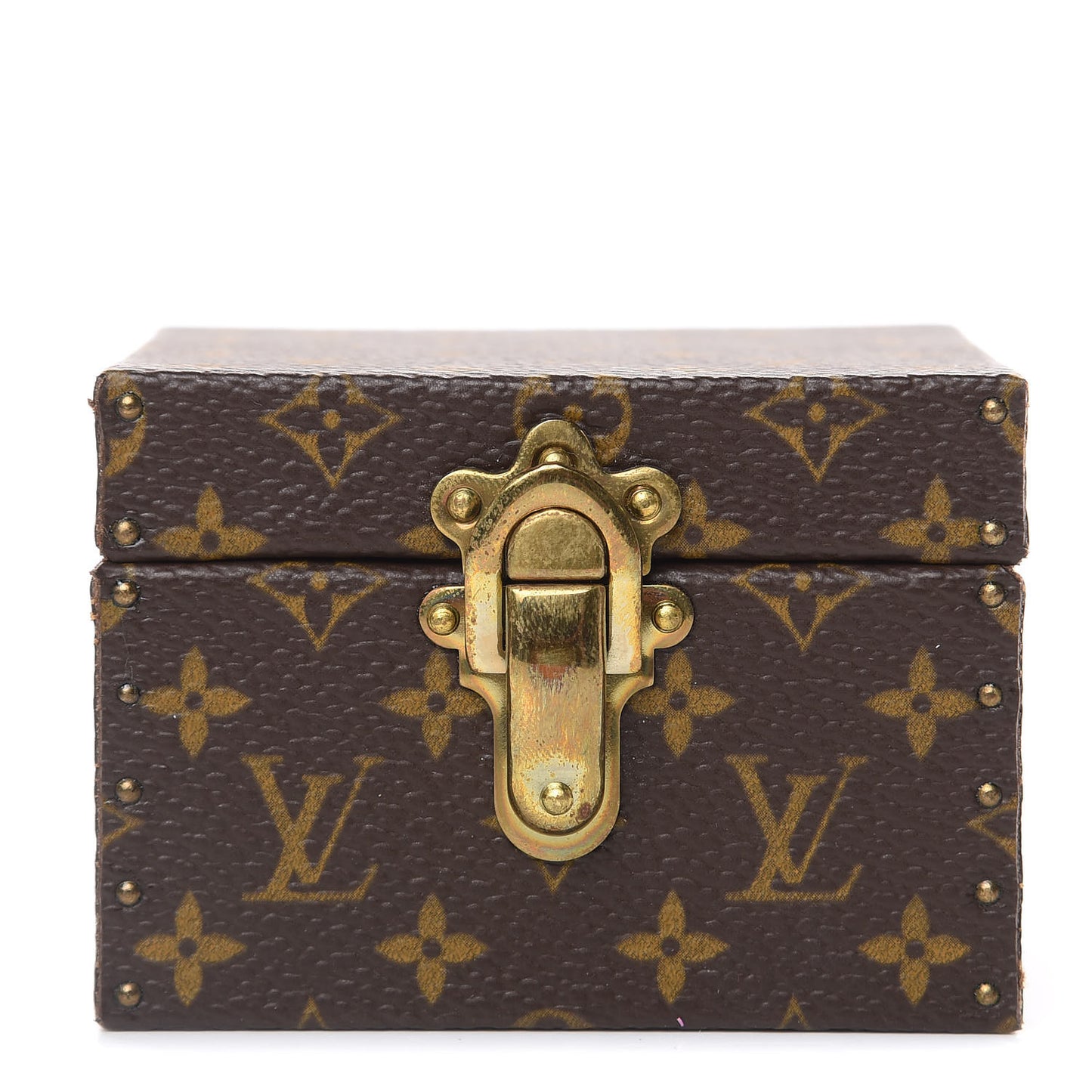 Monogram Ring Box Mini Trunk Case