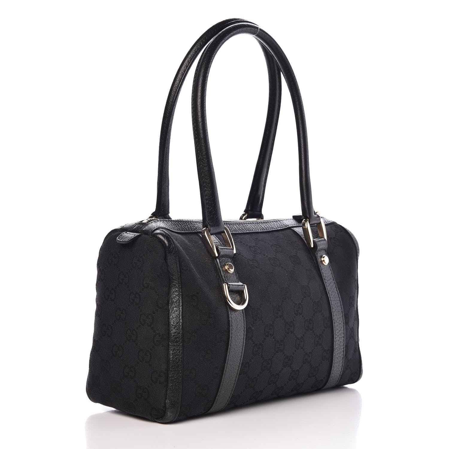 Gucci Monogram Small Abbey Boston Black 3 of 11