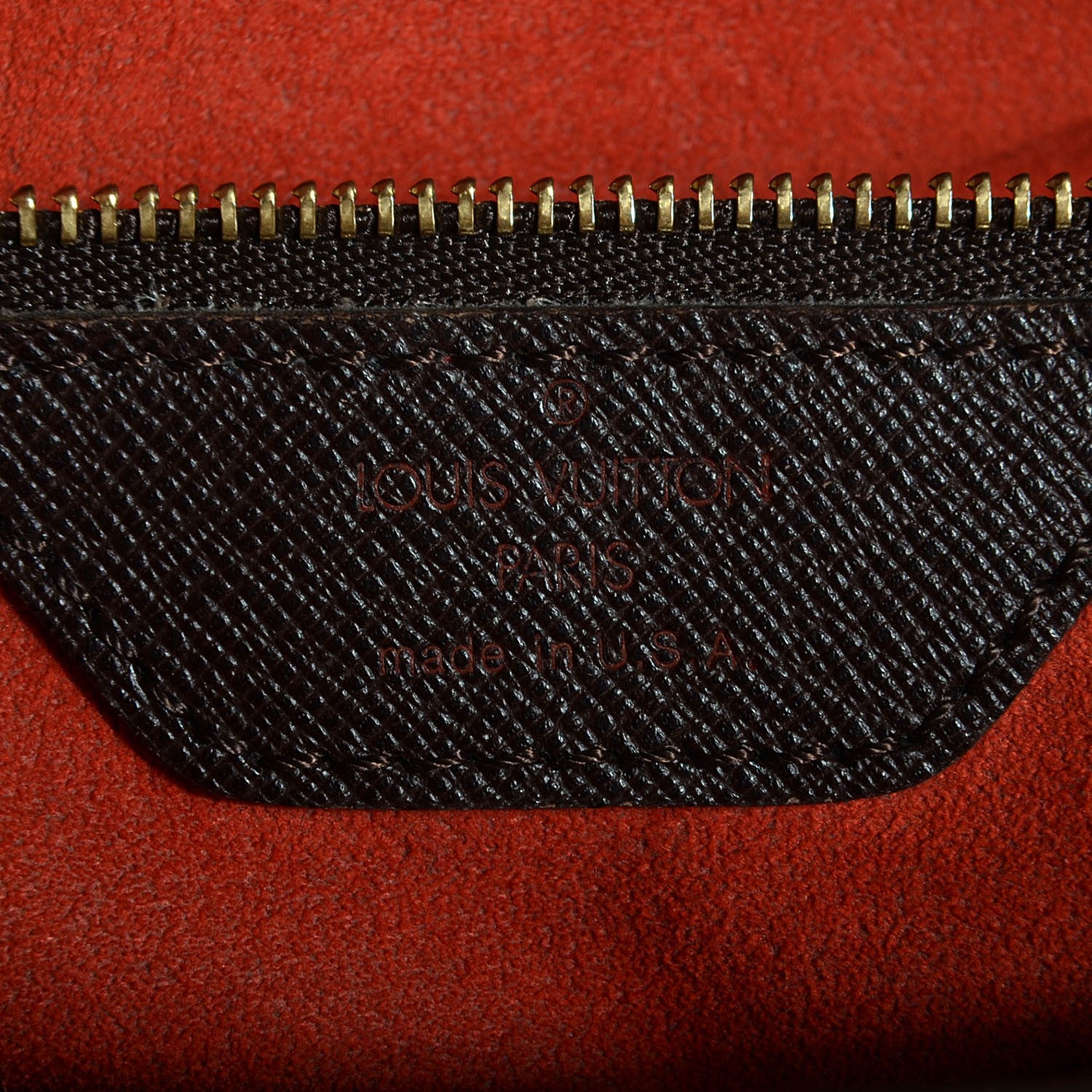 Louis Vuitton Damier Ebene Marais Bucket 23 6 of 8