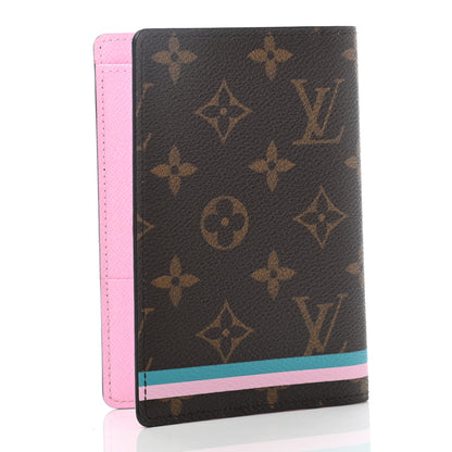 Louis Vuitton Monogram 2016 Christmas Animation Passport Cover Rose Ballerine 3 of 7