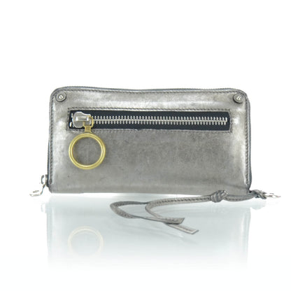 Chloe Leather Paddington Wallet Metallic 1 of 6