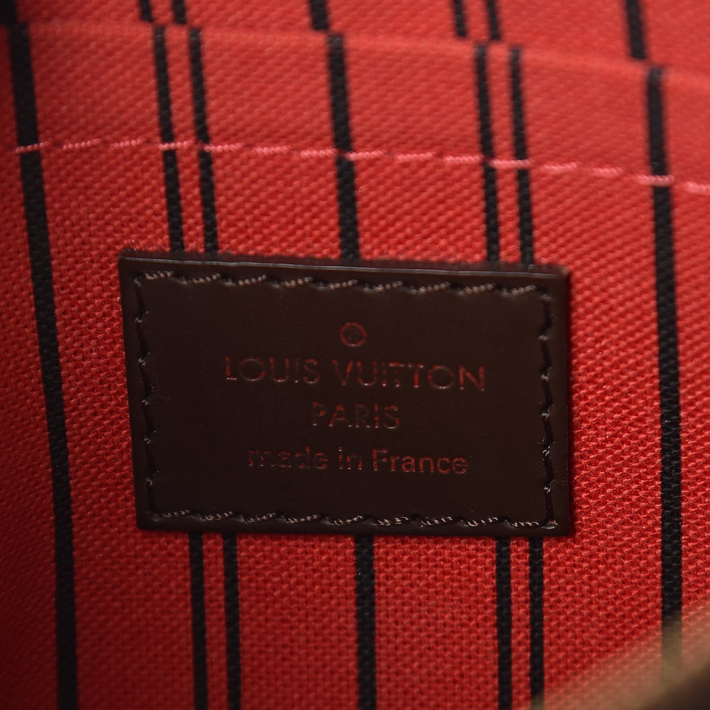 Damier Ebene Neverfull MM GM Pochette