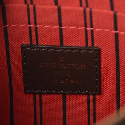 Louis Vuitton Damier Ebene Neverfull MM GM Pochette 6 of 9