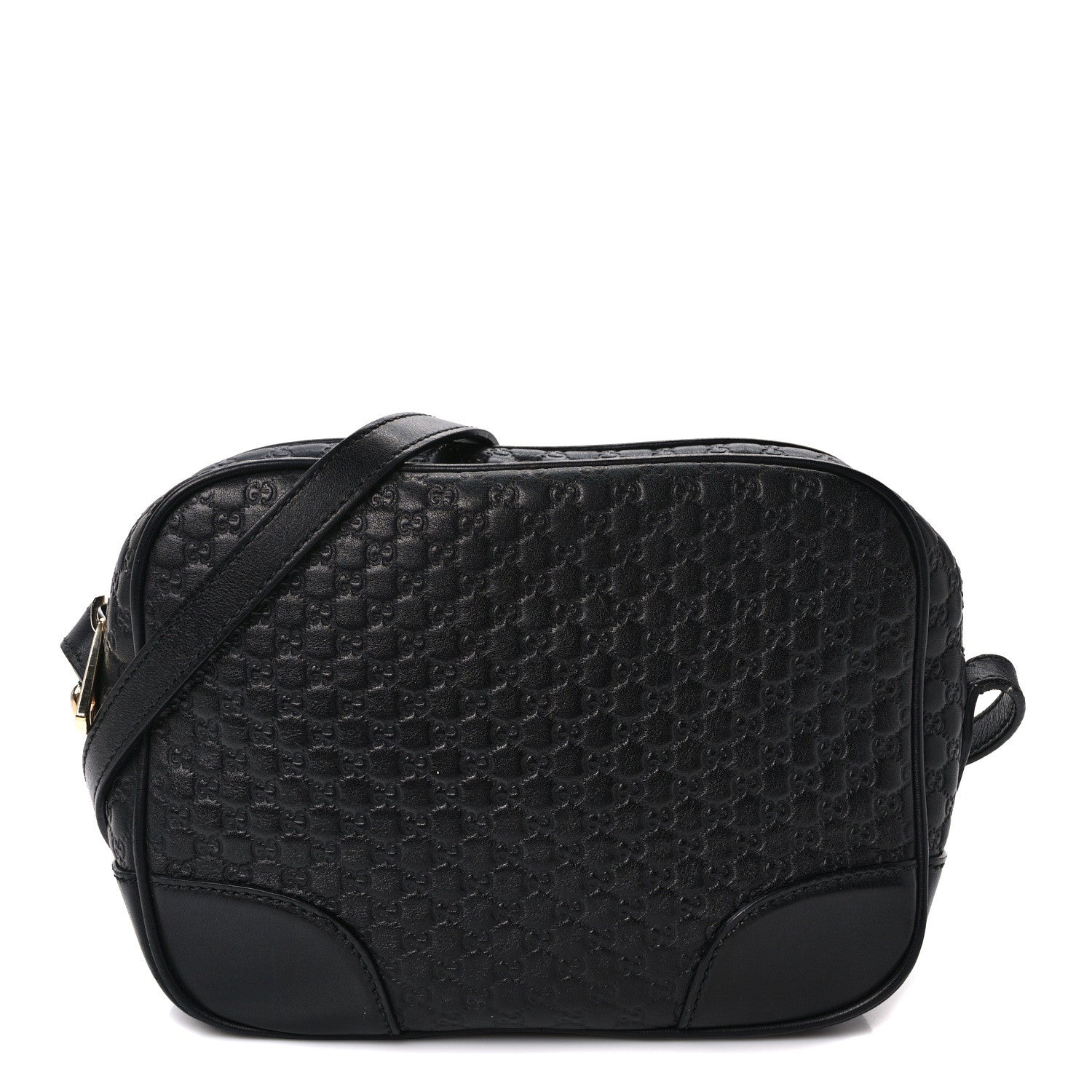 Gucci Microguccissima Mini Bree Messenger Bag Black 1 of 9