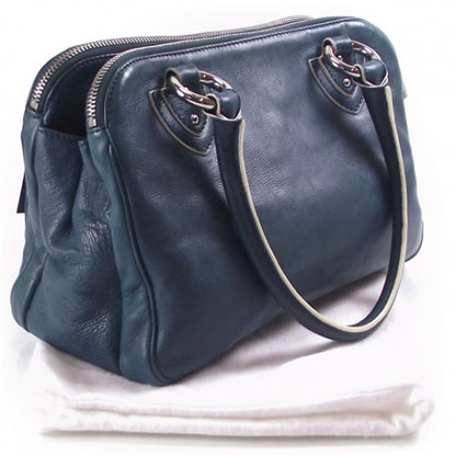 Marc Jacobs Leather BlakeTote Peacock Blue 3 of 11