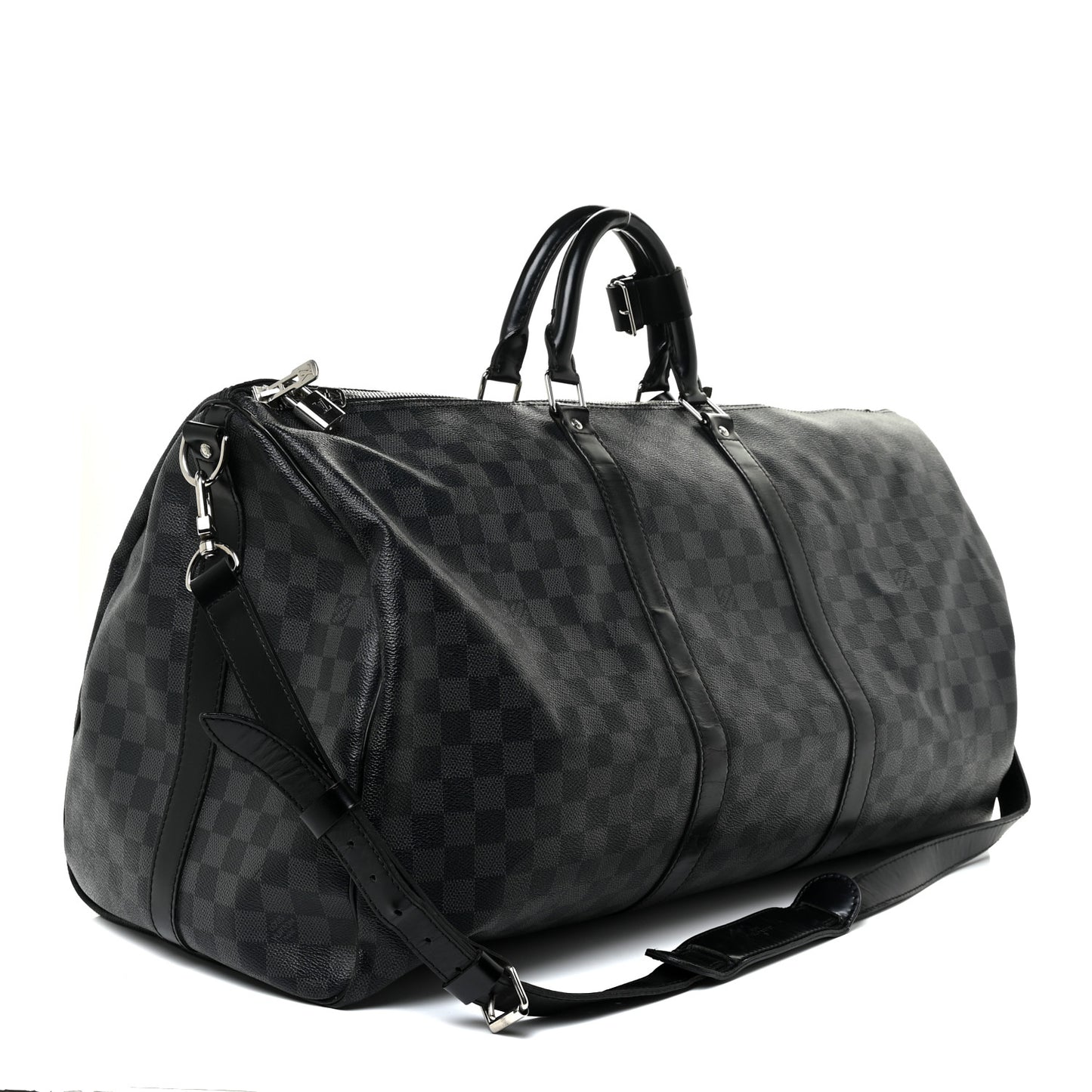 Damier Graphite Keepall Bandouliere 55