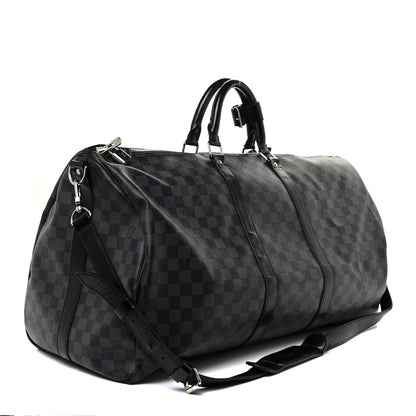 Louis Vuitton Damier Graphite Keepall Bandouliere 55 3 of 24