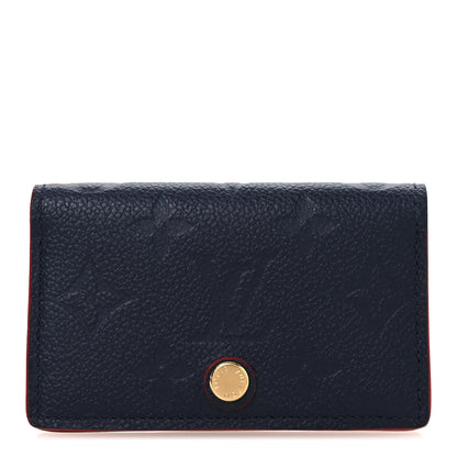 Louis Vuitton Empreinte Multicartes Marine Rouge 1 of 6