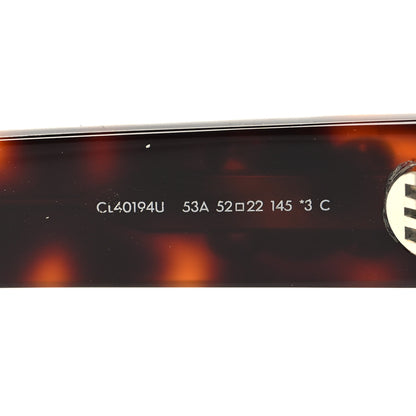 Celine Acetate Triomphe 01 Sunglasses CL 40194U Tortoise 6 of 7