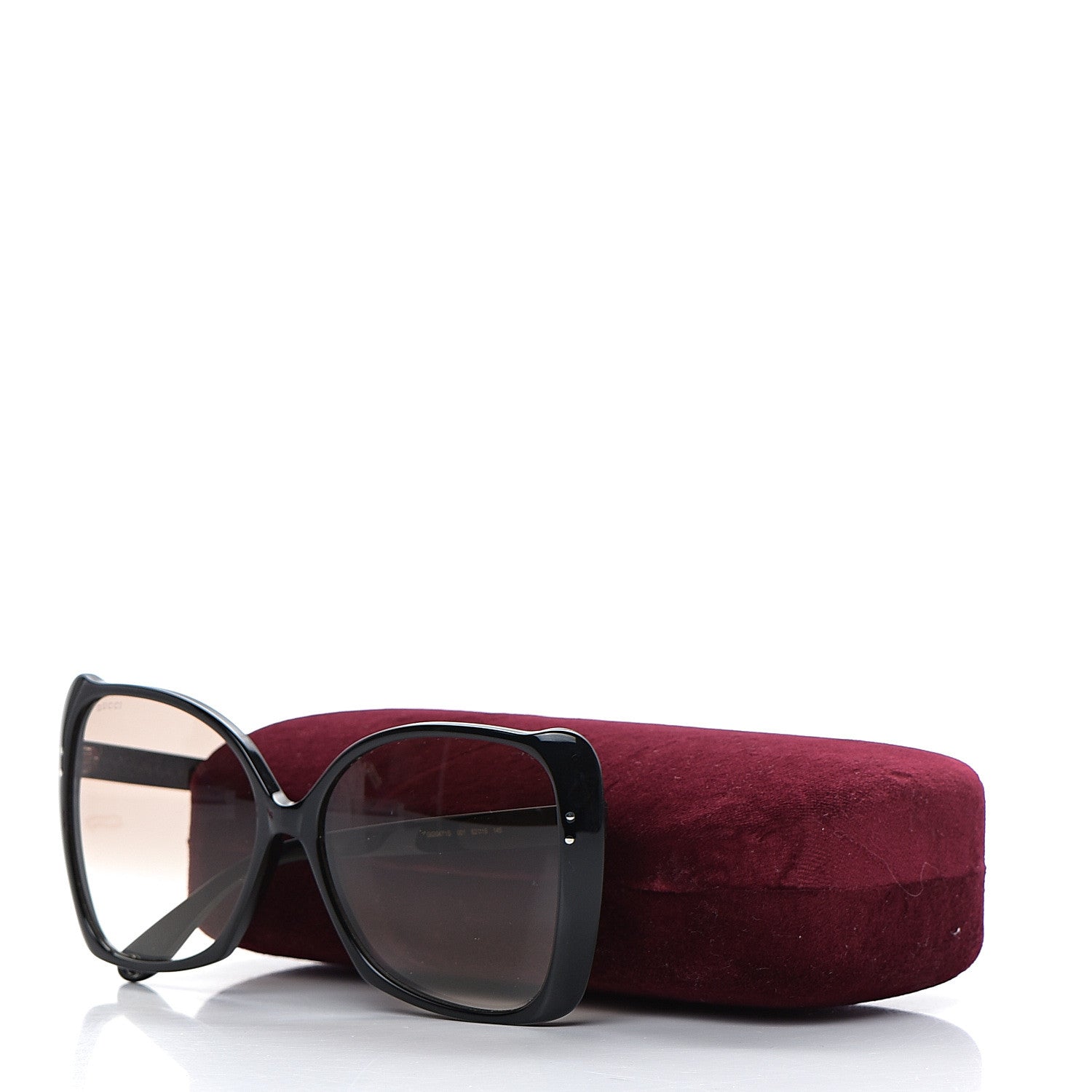 Gucci Acetate Oversize Square Frame GG0471S Sunglasses Black 9 of 9