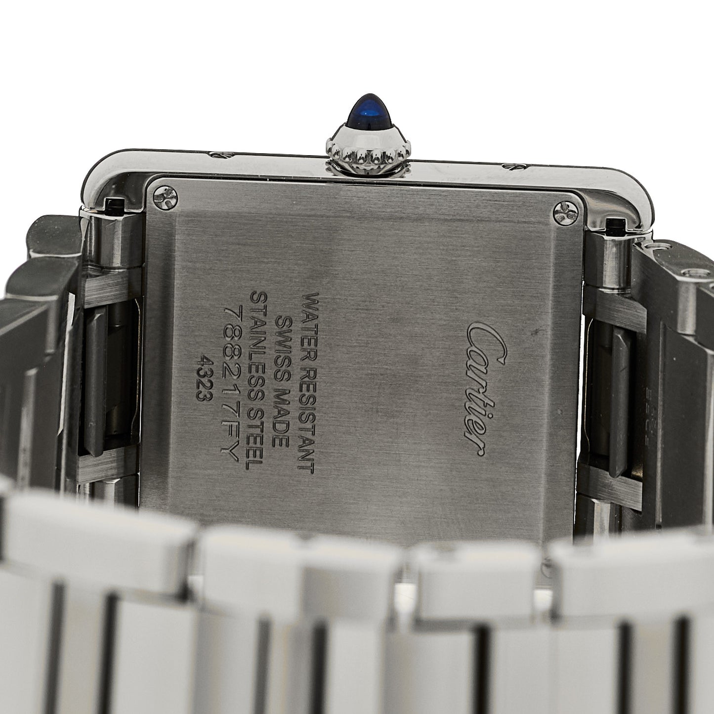Stainless Steel 25mm Must de Cartier Tank Quartz Watch
