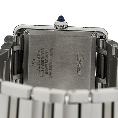 Cartier Stainless Steel 25mm Must de Cartier Tank Quartz Watch 4 of 5
