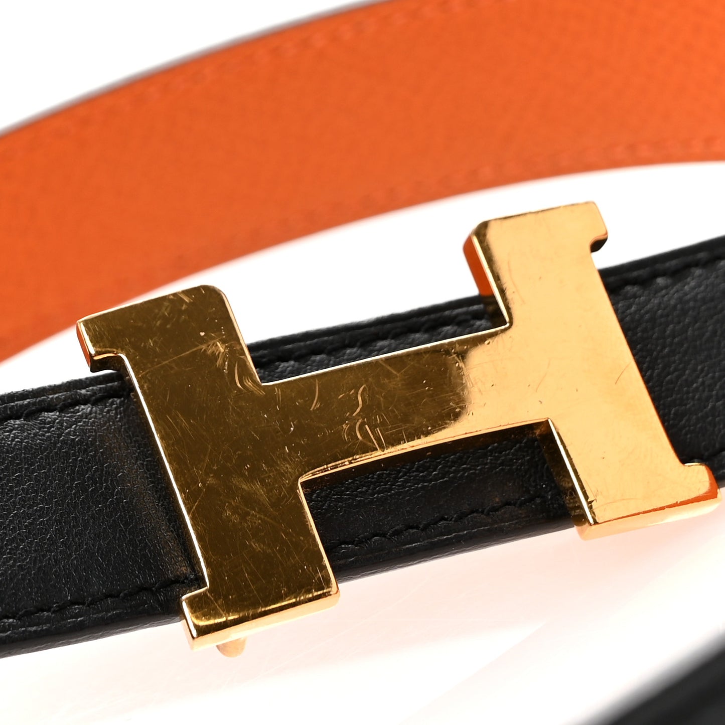 Swift Epsom 24mm H Belt 75 30 Black Orange