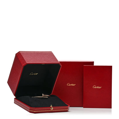 Cartier 18K Pink Gold Diamond Small Juste Un Clou Bracelet 16 4 of 4