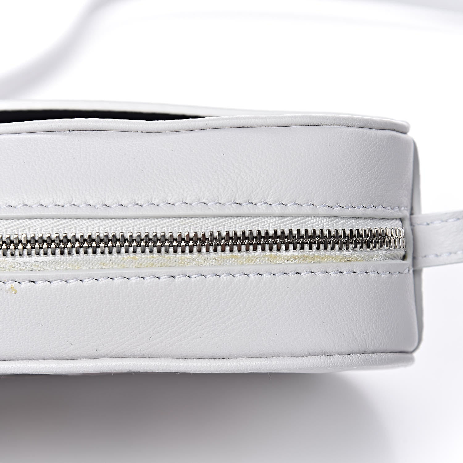 Balenciaga Calfskin Kittens Logo XS Everyday Camera Bag White 9 of 13