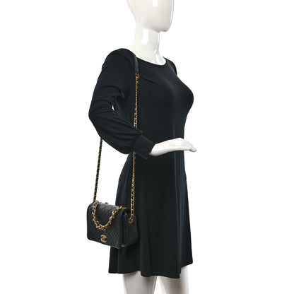 Chanel Caviar Quilted Small Fashion Therapy Flap Bag Black 2 of 11